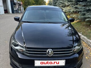 2017 Volkswagen Polo V Рестайлинг, чёрный, 1210000 рублей, вид 1