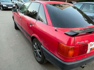 1991 Audi 80 IV (B3), красный, 200000 рублей, вид 5