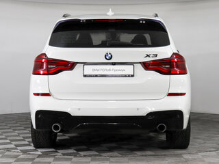 2017 BMW X3 30i xDrive III (G01), белый, 3249000 рублей, вид 4