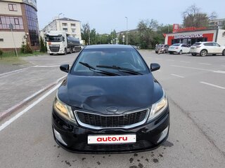2013 Kia Rio 4-speed III, чёрный, 530000 рублей, вид 2