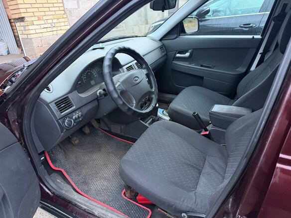 2012 Lada (ВАЗ) Priora I, пурпурный, 270000 рублей - вид 1