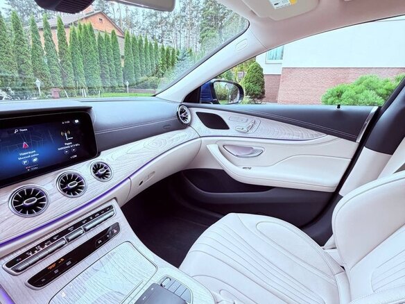 2022 Mercedes-Benz CLS 400 d III (C257) Рестайлинг, синий, 6982043 рублей - вид 24