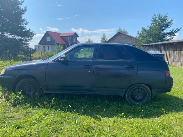 2008 Lada (ВАЗ) 2112, чёрный - вид 2
