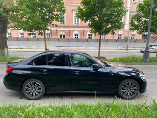 2020 BMW 3 серии 320d xDrive VII (G2x), чёрный, 4150000 рублей, вид 4