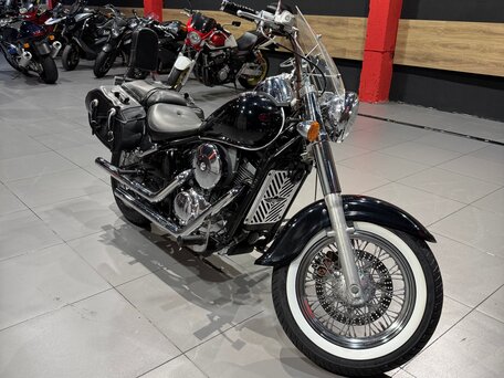 2003 Kawasaki VN400 Vulcan, чёрный, 295000 рублей, вид 4