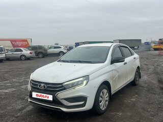 2024 Lada (ВАЗ) Vesta I Рестайлинг (NG), белый, 875000 рублей, вид 2