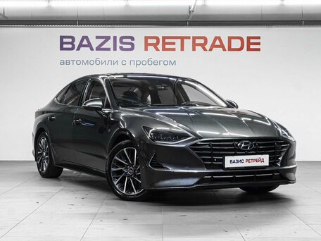 2021 Hyundai Sonata VIII (DN8), серый, 2545000 рублей, вид 3