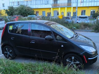 2007 Mitsubishi Colt Plus VI (Z20/Z30), чёрный, 300000 рублей, вид 2