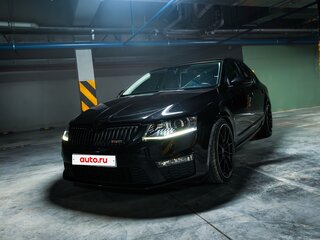 2013 Skoda Octavia III (A7), чёрный, 1650000 рублей, вид 3