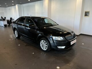 2013 Skoda Octavia III (A7), чёрный, 1045000 рублей, вид 1
