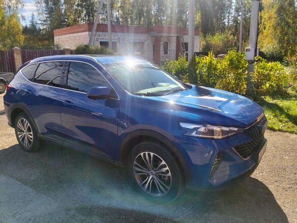 2023 Haval F7 I Рестайлинг, синий, 2115000 рублей - вид 2