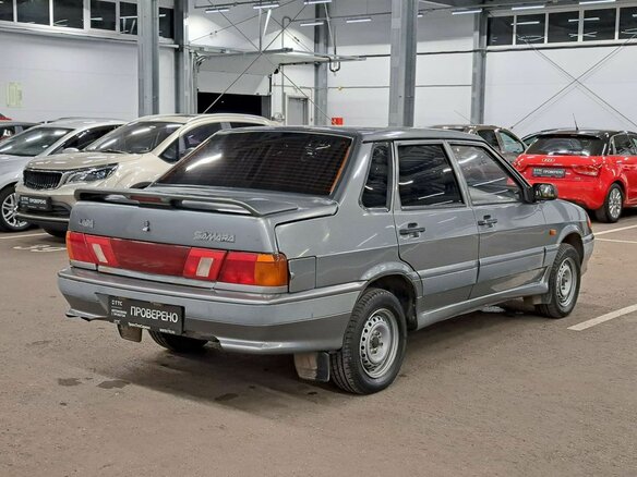 2007 Lada (ВАЗ) 2115, серый, 139000 рублей - вид 4