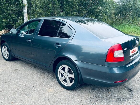 2010 Skoda Octavia II (A5) Рестайлинг, серый - вид 4