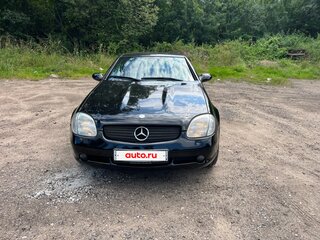1998 Mercedes-Benz SLK-Класс 200 I (R170), чёрный, 840000 рублей, вид 1