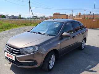 2018 Lada (ВАЗ) Granta I Рестайлинг, коричневый, 635000 рублей, вид 1