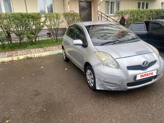 2008 Toyota Vitz II (XP90), серебристый, 367000 рублей, вид 4