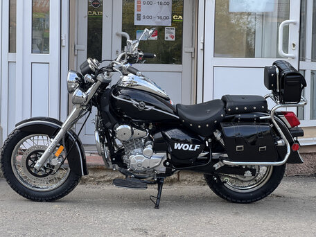 2021 Motoland Wolf 300, чёрный, 200000 рублей, вид 1