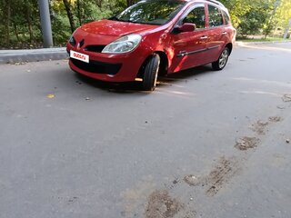 2008 Renault Clio III, красный, 350000 рублей, вид 3