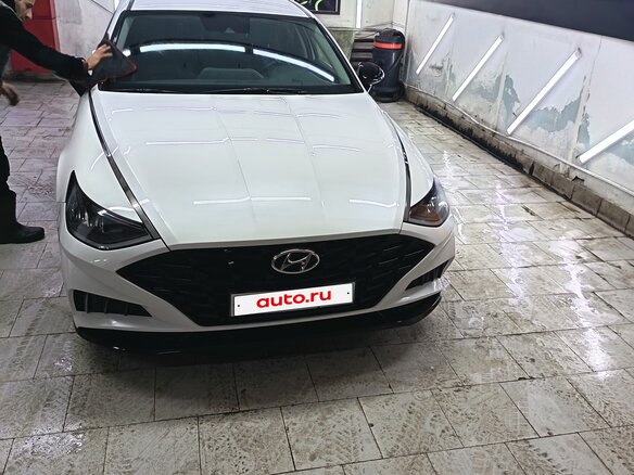 2021 Hyundai Sonata VIII (DN8), белый