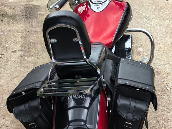 1999 Yamaha XVS1100, красный, 500000 рублей - вид 5