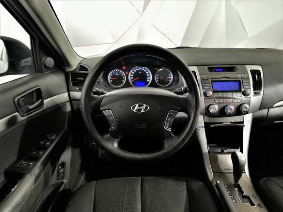 2010 Hyundai Sonata V (NF) Рестайлинг, серый - вид 17