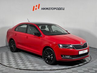 2019 Skoda Rapid I Рестайлинг, красный, 1222000 рублей, вид 3