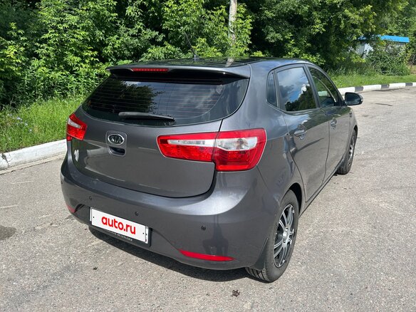2012 Kia Rio 4-speed III, серый - вид 1