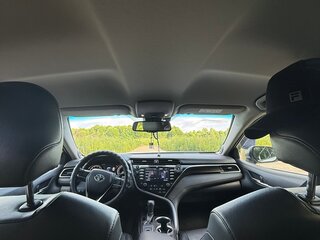 2019 Toyota Camry VIII (XV70), белый, 2500000 рублей, вид 5