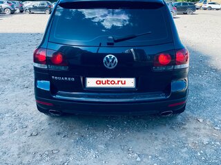 2007 Volkswagen Touareg I Рестайлинг, чёрный, 1200000 рублей, вид 3