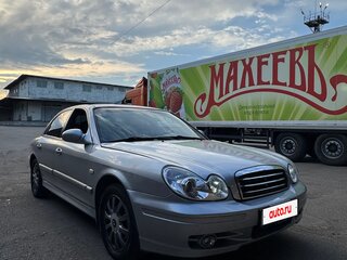 2008 Hyundai Sonata ТагАЗ IV (EF) Рестайлинг, серый, 495000 рублей, вид 2