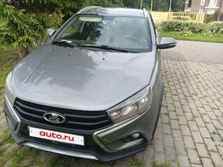 2018 Lada (ВАЗ) Vesta SW Cross I, серый, 760000 рублей, вид 2