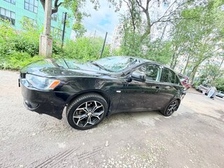 2008 Mitsubishi Lancer X, чёрный, 950000 рублей, вид 5