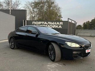 2014 BMW 6 серии Gran Coupe 640d xDrive III (F06/F13/F12), синий, 3300000 рублей, вид 4