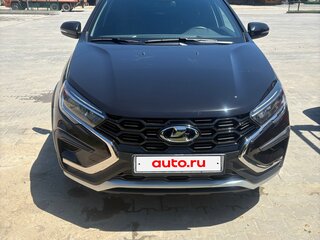 2024 Lada (ВАЗ) Vesta SW Cross I Рестайлинг (NG), чёрный, 1435000 рублей, вид 2