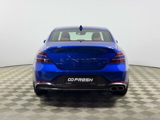 2022 Genesis G70 I Рестайлинг, синий, 2920000 рублей, вид 4