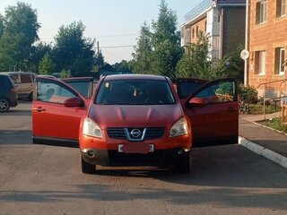 2007 Nissan Qashqai I, красный, 890000 рублей, вид 3