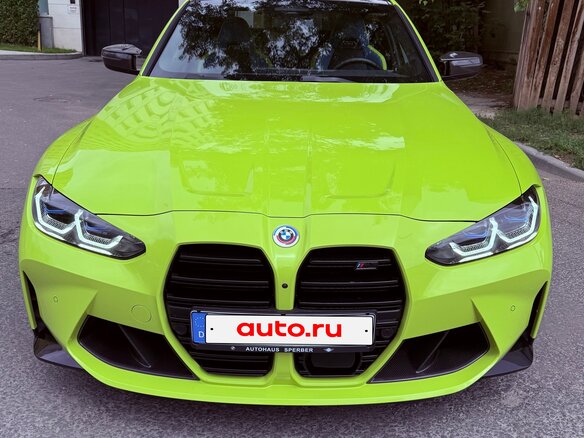 2023 BMW M3 Competition Package VI (G80), зелёный, 9999369 рублей - вид 2