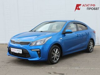 2019 Kia Rio IV, синий, 1385000 рублей, вид 1