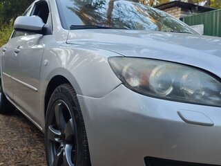 2008 Mazda 3 I (BK) Рестайлинг, серебристый, 460000 рублей, вид 3