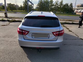 2018 Lada (ВАЗ) Vesta SW I, серебристый, 1150000 рублей, вид 4