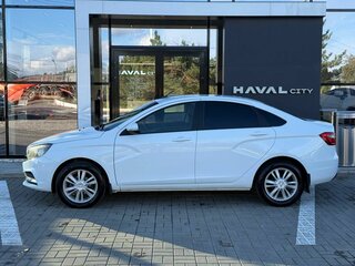 2016 Lada (ВАЗ) Vesta I, белый, 750000 рублей, вид 2