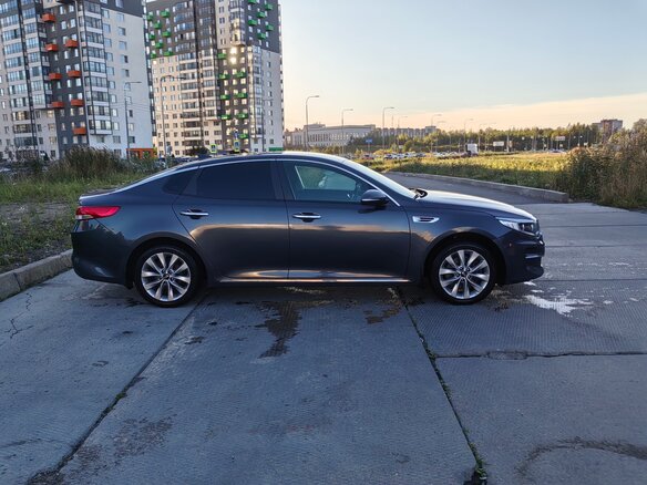 2016 Kia Optima IV, серый, 1370000 рублей - вид 6