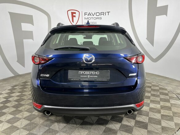 2017 Mazda CX-5 II, синий, 1819000 рублей - вид 2
