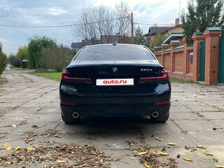 2018 BMW 5 серии 520d VII (G30/G31/G38), чёрный, 3040000 рублей, вид 5