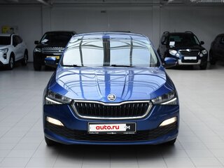 2021 Skoda Rapid II, синий, 1285000 рублей, вид 2
