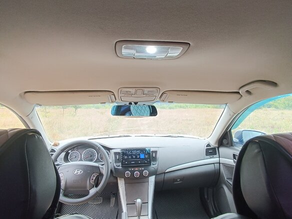 2010 Hyundai Sonata V (NF) Рестайлинг, белый, 620000 рублей - вид 6