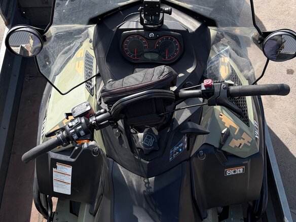 2016 BRP Lynx 69 Yeti Army, зелёный, 1475000 рублей - вид 5
