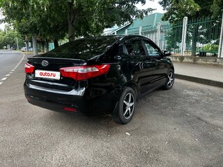 2012 Kia Rio III, чёрный, 739000 рублей, вид 5