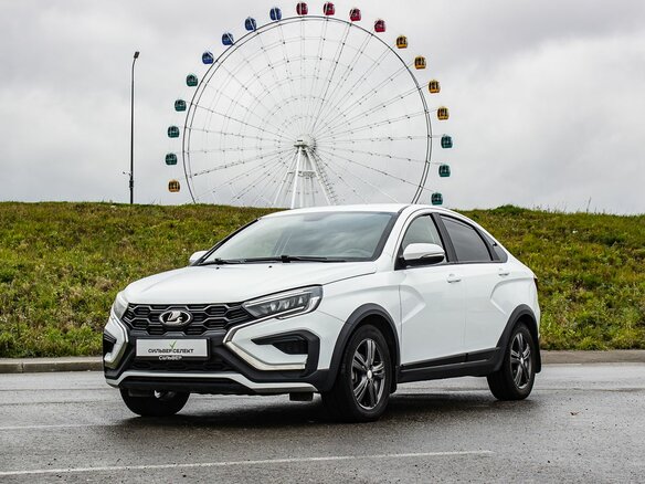 2023 Lada (ВАЗ) Vesta Cross I Рестайлинг (NG), белый, 1070000 рублей