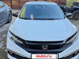 2021 Honda Civic X Рестайлинг, белый, 2200000 рублей, вид 3